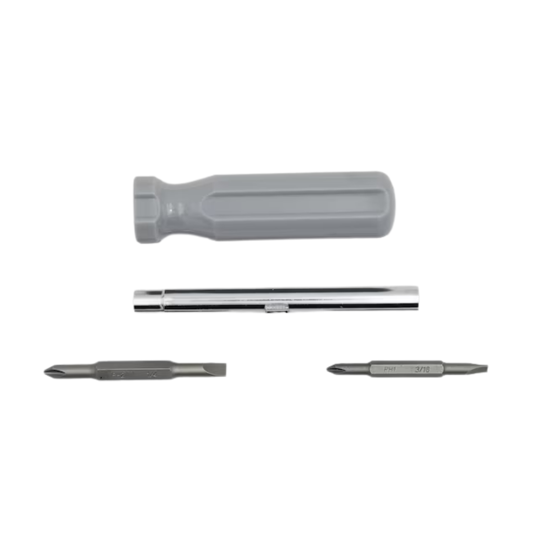 Mowvera 12-Inches Multi-Bit Screwdriver